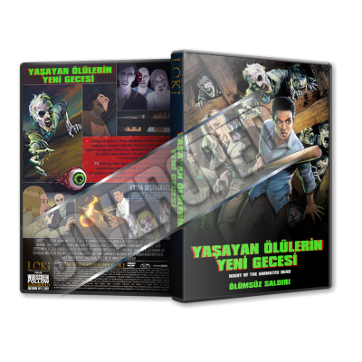 Night of the Animated Dead - 2021 Türkçe Dvd Cover tasarımı